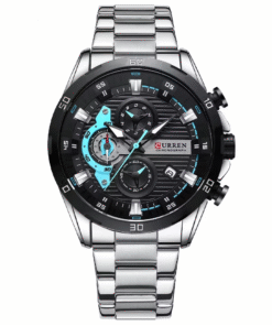 Relógios de aço inoxidável cronógrafo